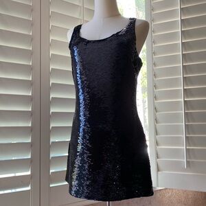 Joe’s Black Sequin Dress Medium